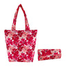 Sachi Insulated Folding Market Tote Red Poppies | Minimax