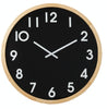 Amalfi Leonard Wall Clock Natural/Black 61x6x61cm