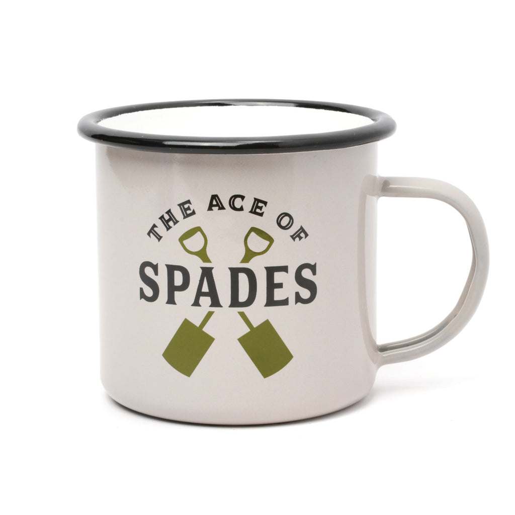 Gentlemen's Hardware Enamel Ace of Spades Mug 500ml Minimax