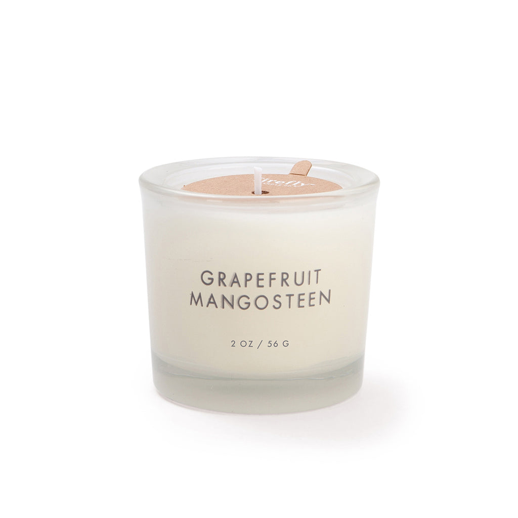 Firefly Candle Co. Grapefruit Mangsoteen Votive Candle White 56g Minimax