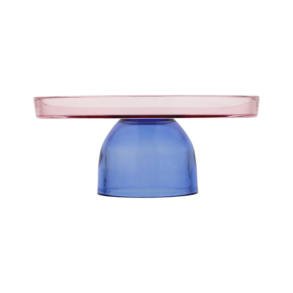 Ecology Gateaux Cake Stand Pink/Blue 20cm Minimax
