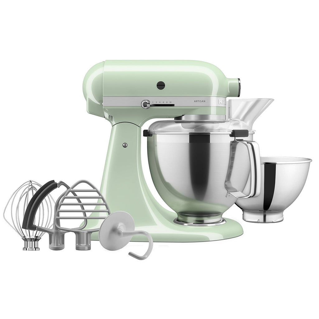 KitchenAid KSM195 Artisan Series Tilt-Head Stand Mixer with Premium Accessory Pistachio 4.8L | Minimax