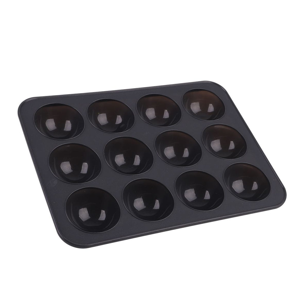 Daily Bake Silicone Dome Mould Charcoal 12 Cup