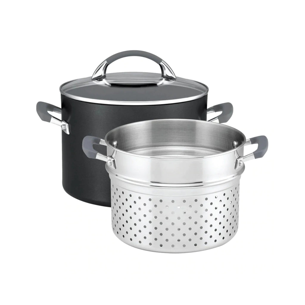 Anolon Endurance+ Stockpot with Pasta Insert 7.6L | Minimax