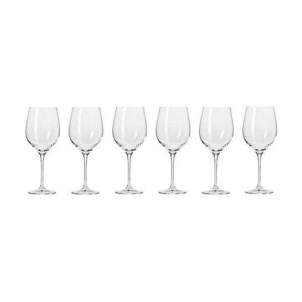 Krosno Harmony Red Wine Glasses 450ml (Set of 6) | Minimax