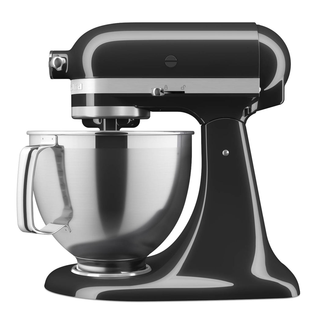 KitchenAid KSM195 Artisan Series TiltHead Stand Mixer with Premium Accessory Onyx Black Minimax