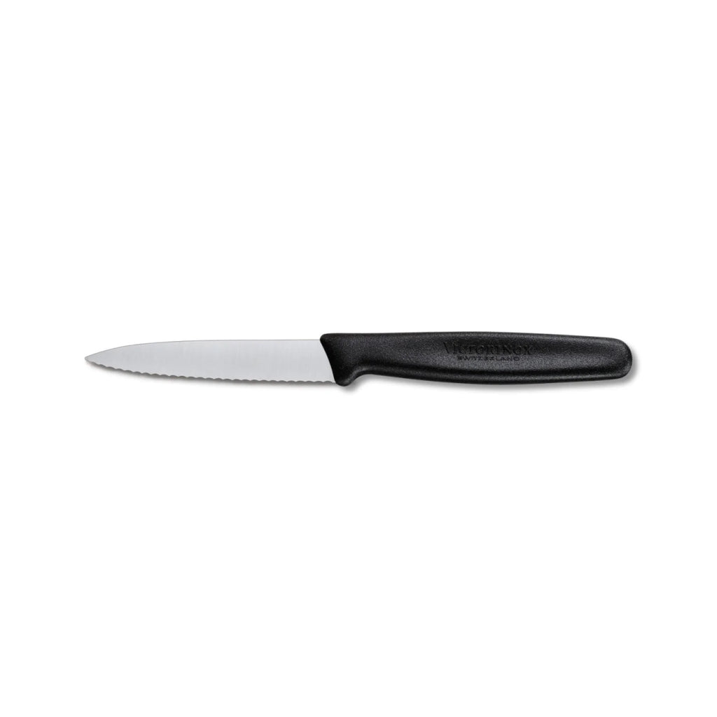 Victorinox Serrated Paring Knife Black 8cm Minimax