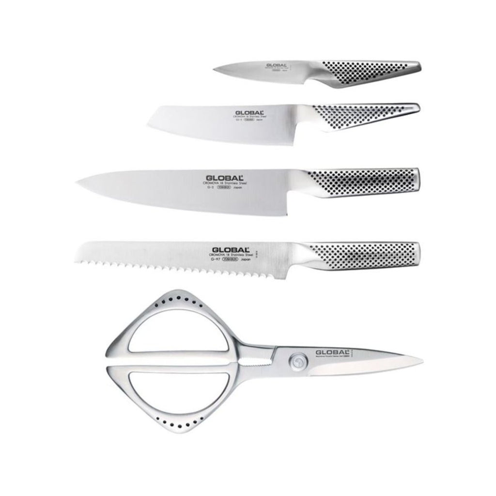 Global Takashi Knife Block Set 6 Pieces Minimax