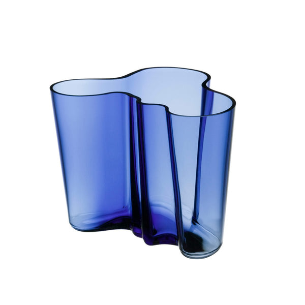 Iittala Aalto Vase Ultramarine Blue (16cm) - Minimax