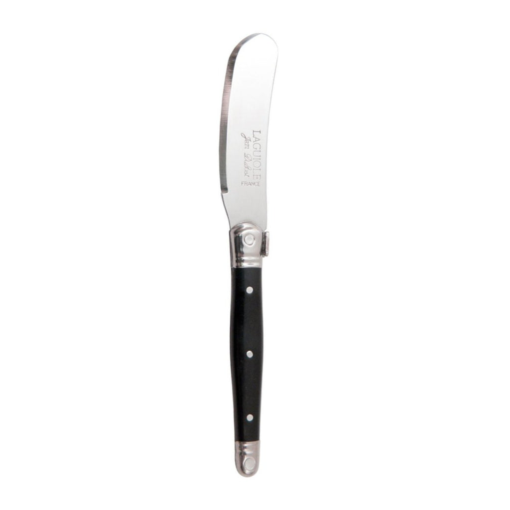 Laguiole Jean Dubost Deluxe Butter Knife Black Minimax