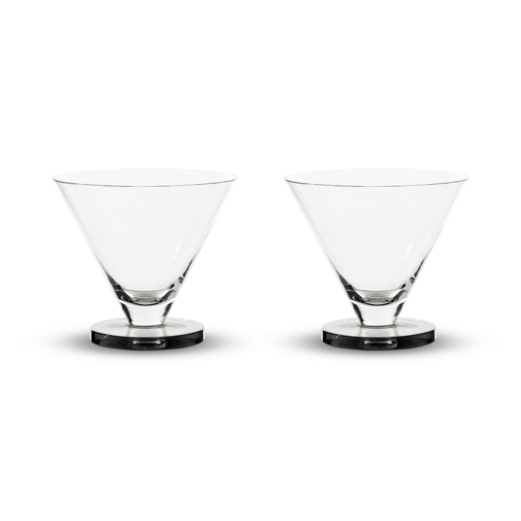 Tom Dixon Puck Cocktail Glasses 260ml (Set of 2) | Minimax