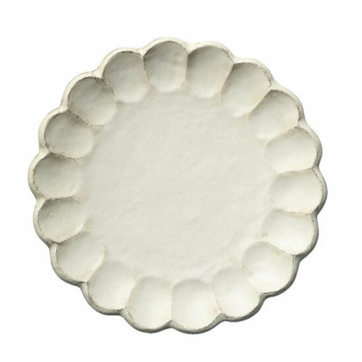 Rinka White Round Plate 27cm - Minimax