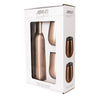 Rose Gold Double Wall Insulated Wine Traveller Set - Minimax