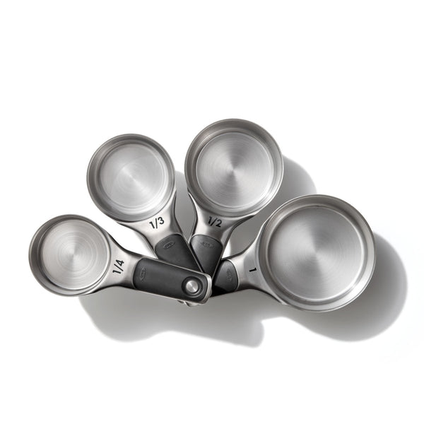 Set of 4 Stainless Steel Measuring Cups - Minimax
