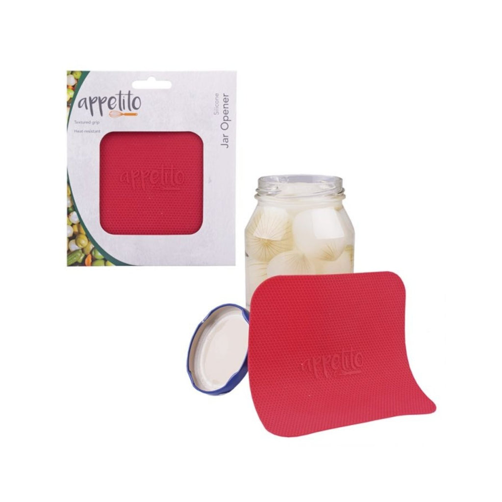 Appetito Silicone Jar Opener Red Minimax