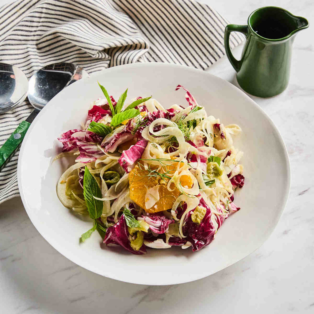 Shaved Fennel and Radicchio Salad