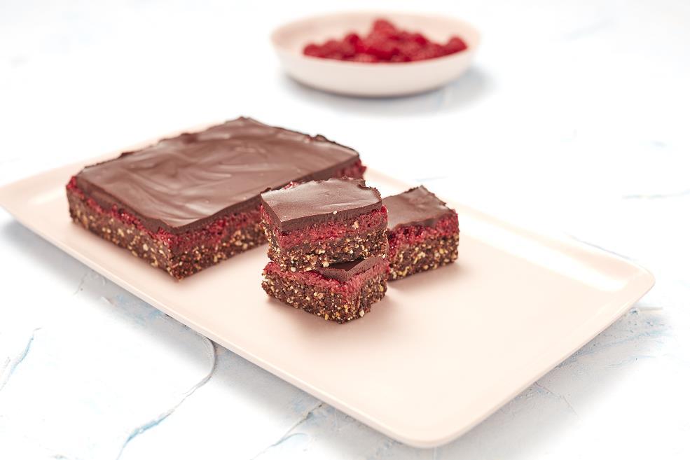 Chocolate Raspberry Slice – Minimax