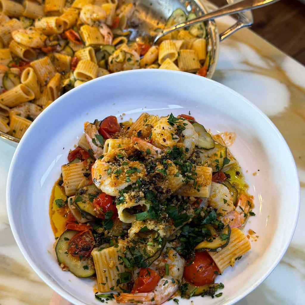 Prawn, Zucchini & Lemon Pasta