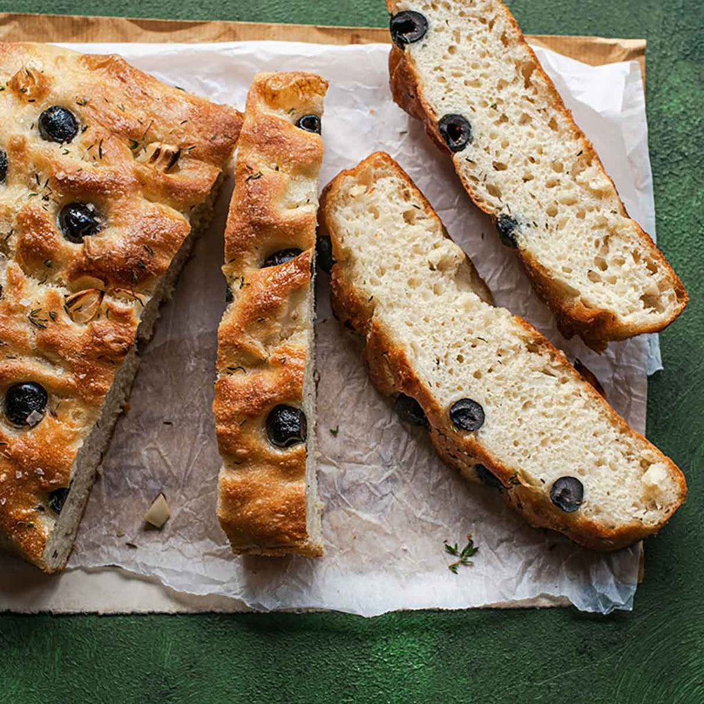 Olive & Garlic Focaccia