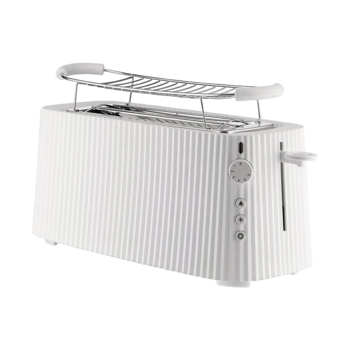 Alessi Plissé Toaster 4 Slice White | Minimax