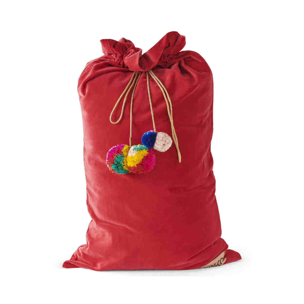 Kip&Co Velvet Santa Sack Red 20x29cm | Minimax