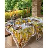 Tessitura Toscana Telerie Zagara Linen Cotton Tablecloth 170x270cm