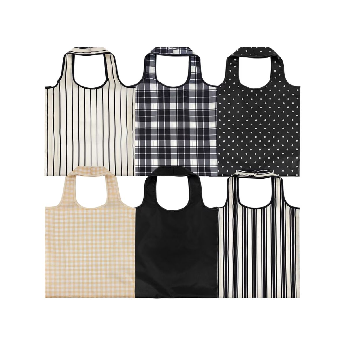 Sachi Shopping Bag Neutral Assorted (Price per item)