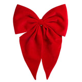Velvet Bow Decoration Red 70cm | Minimax