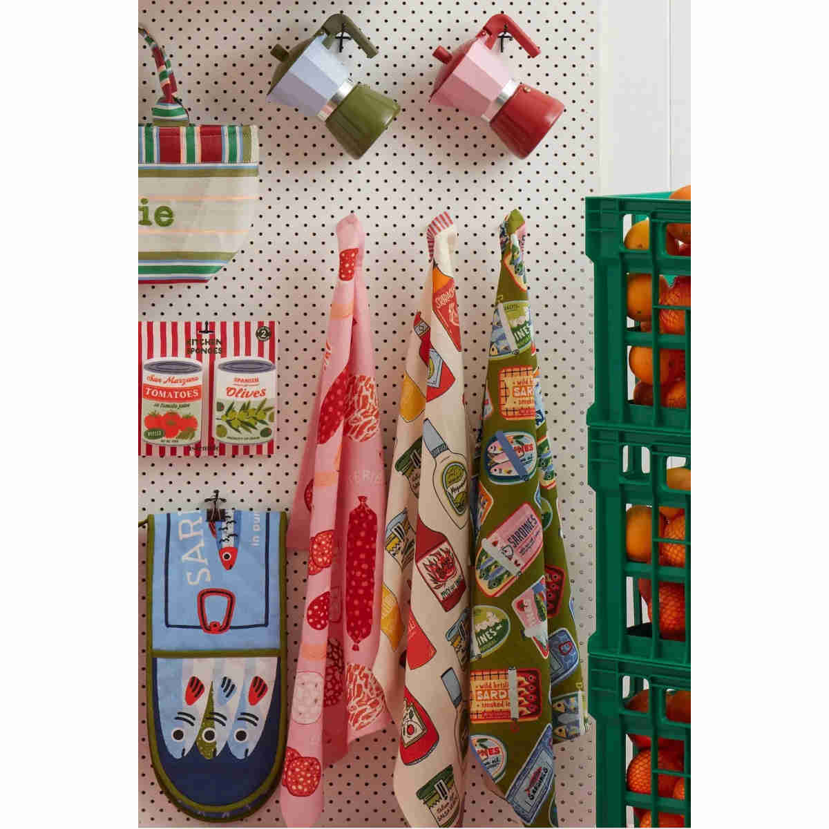 Assemble Condiments Cotton Tea Towel 50x70cm | Minimax
