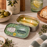 Assemble Sardine Tin Candle Olive 10.5x6.5cm