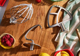 KitchenAid Stainless Steel Stand Mixer Accessory Set 3 Piece | Minimax