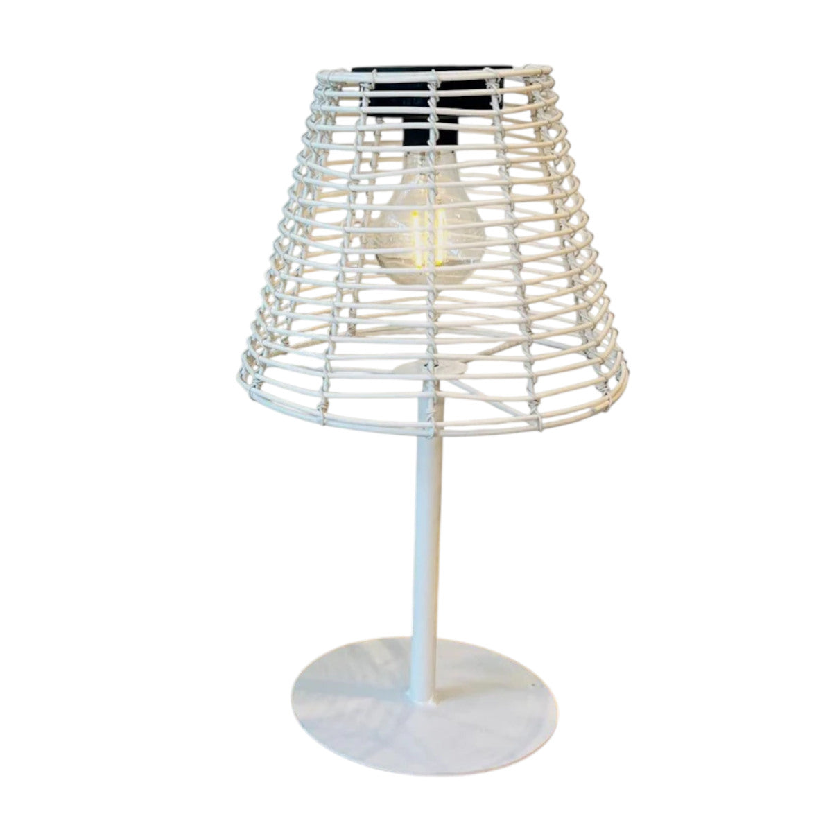 Cali Solar Table Lamp White 63 x 43 x 20cm | Minimax