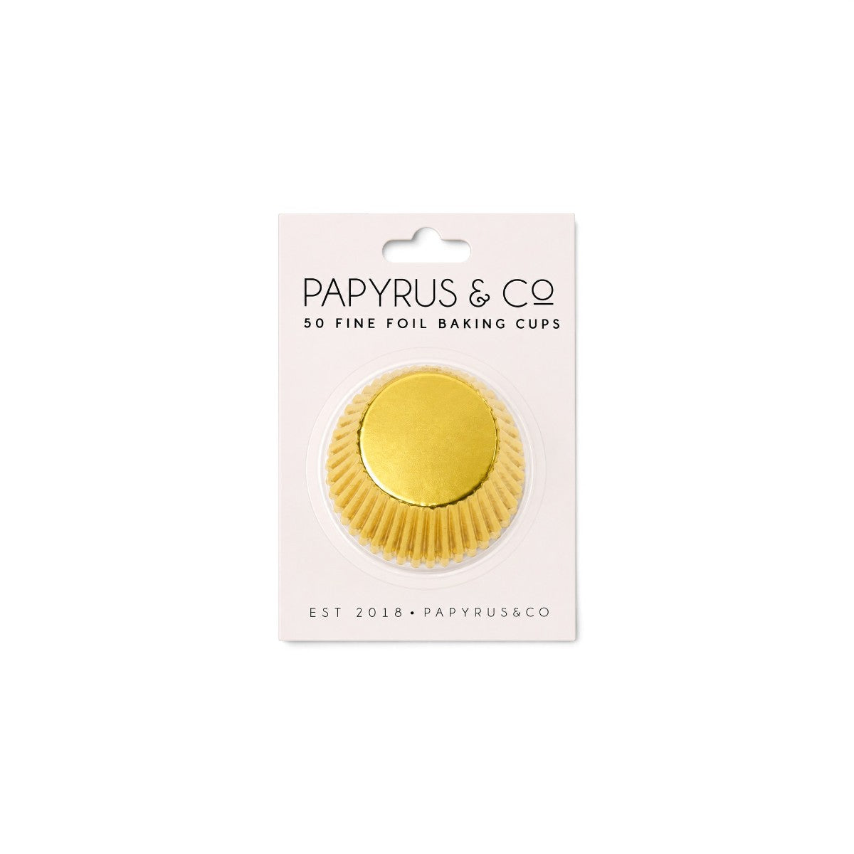 Papyrus Foil Baking Cups Gold Pack of 50