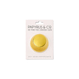Papyrus Foil Baking Cups Gold Pack of 50