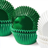 Papyrus Foil Baking Cups Green Pack of 50