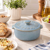 Assemble Loire Cer Brie Baker Denim 13.5x16x7.5cm