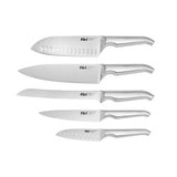 Furi Stone Knife Block Set Snow Terrazzo 6 Piece