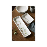 Pillivuyt Vinter Plisse Rectangular Platter Dish 36x12cm