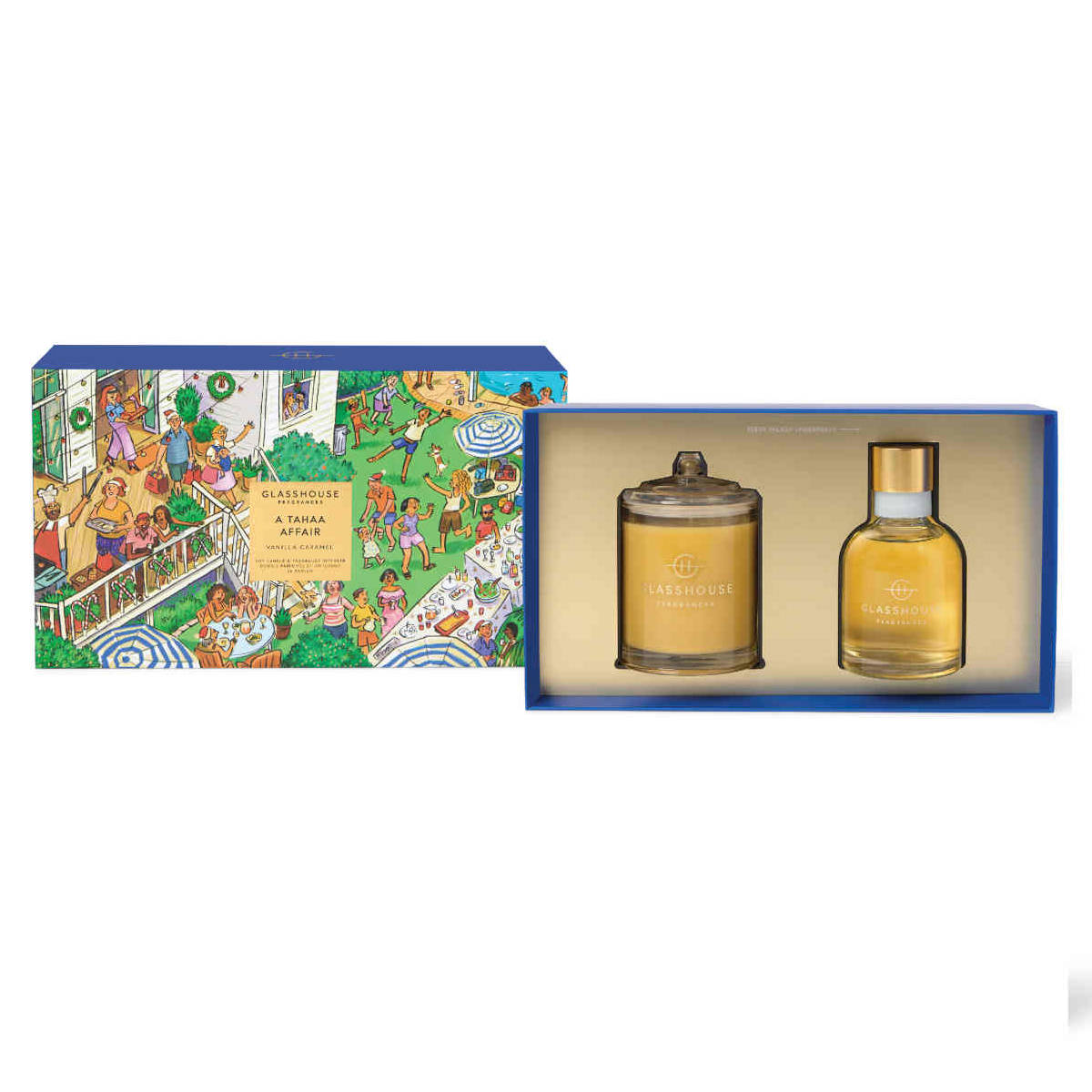Glasshouse Fragrances A Tahaa Affair Candle and Diffuser Gift Set 2026 | Minimax