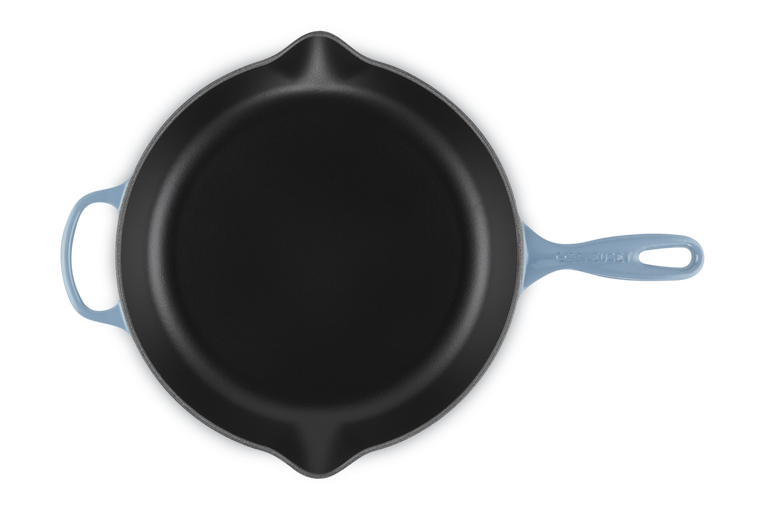 Le Creuset Cast Iron Round Skillet Chambray 30cm | Minimax