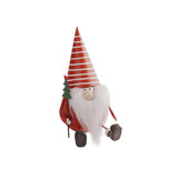 Noel Sitting Santa With Boots Tree Wand 17cm
