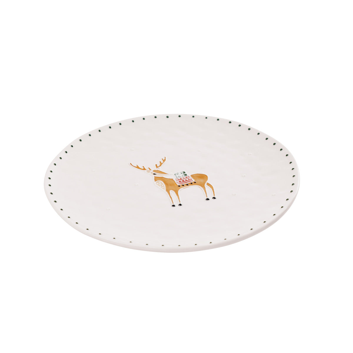 Noel Festive Reindeer Plate 28cm | Minimax