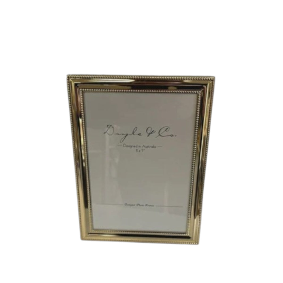 Flair Decadence Single Bead Frame Gold