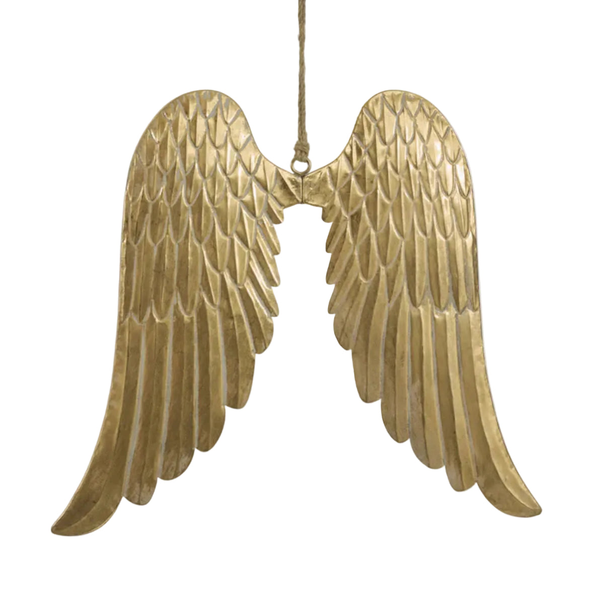 Florabelle Golden Metal Angel Wings 46x57cm | Minimax