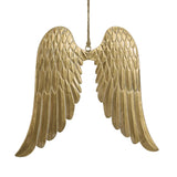 Florabelle Golden Metal Angel Wings 46x57cm | Minimax
