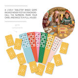 Mistletoe & Merry Games Bingo Crackers 30cm (Set of 6)