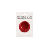 Papyrus Foil Baking Cups Red Pack of 50