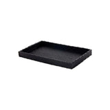 Flair Black Weave Tray 32x19cm | Minimax