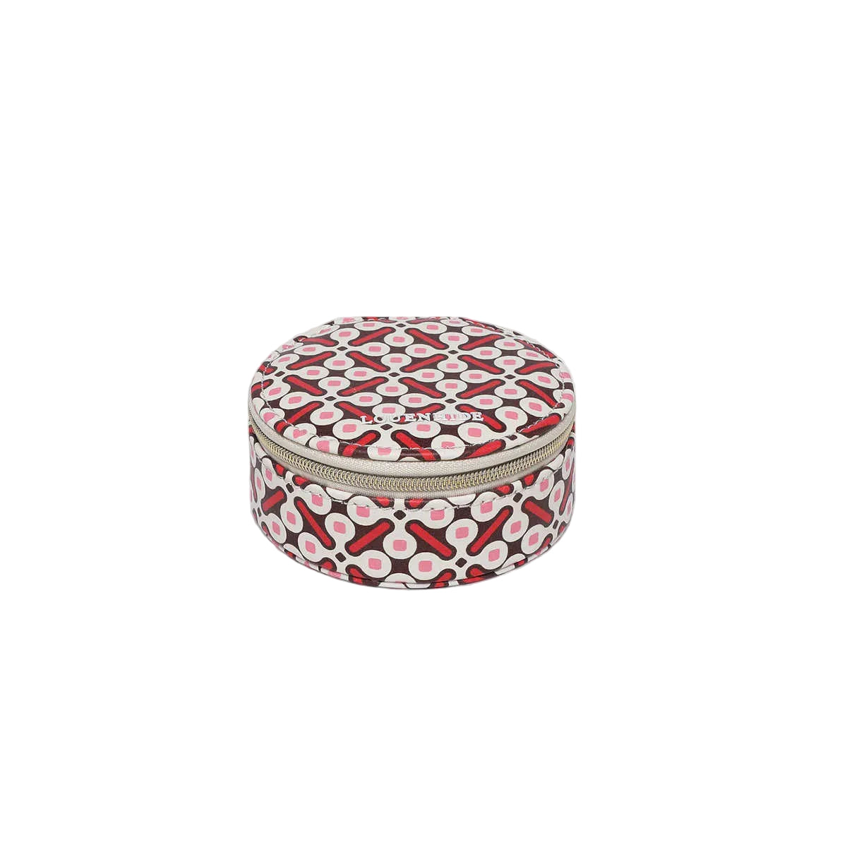 Louenhide Sisco Round Jewellery Box - Retro Pink | Minimax