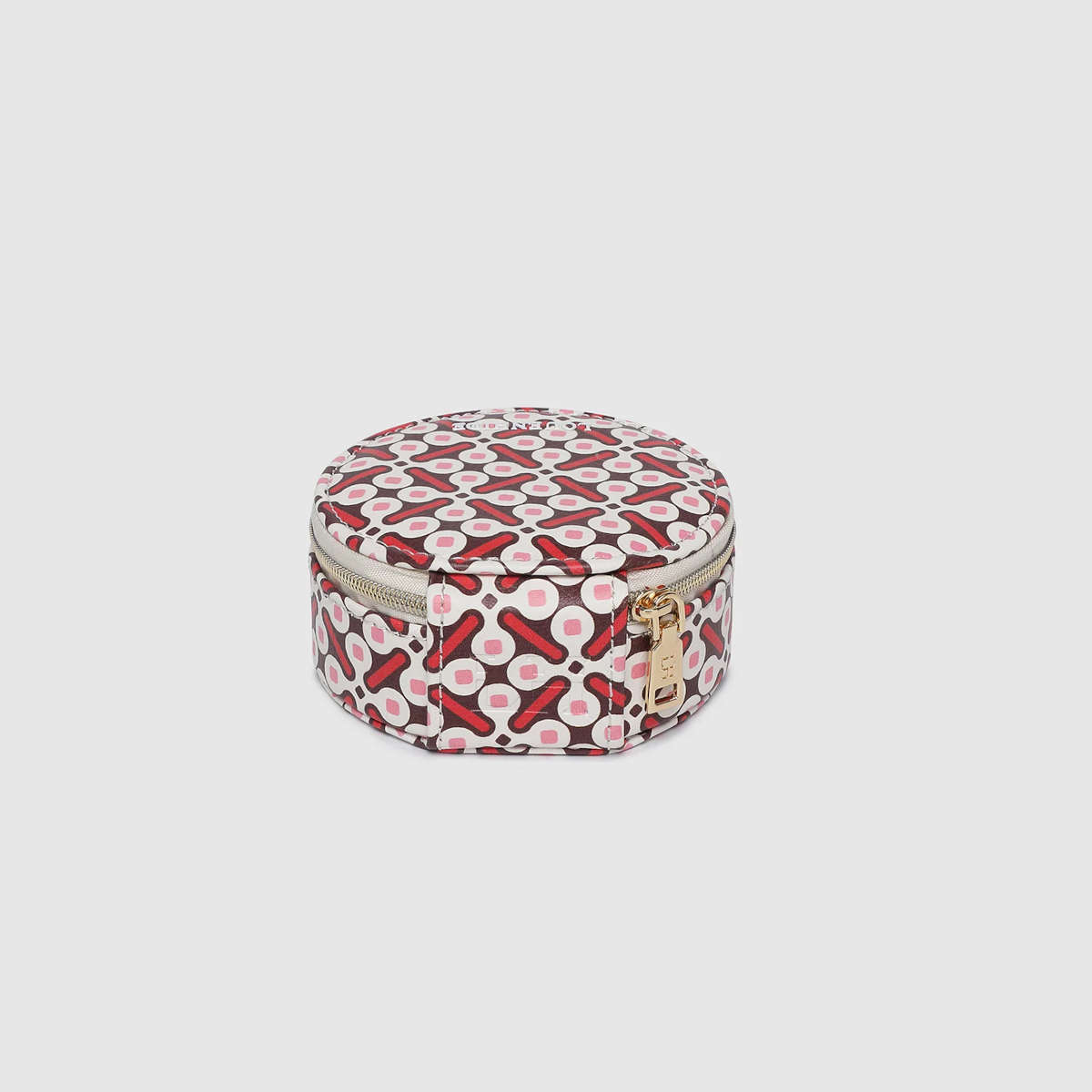 Louenhide Sisco Round Jewellery Box - Retro Pink | Minimax